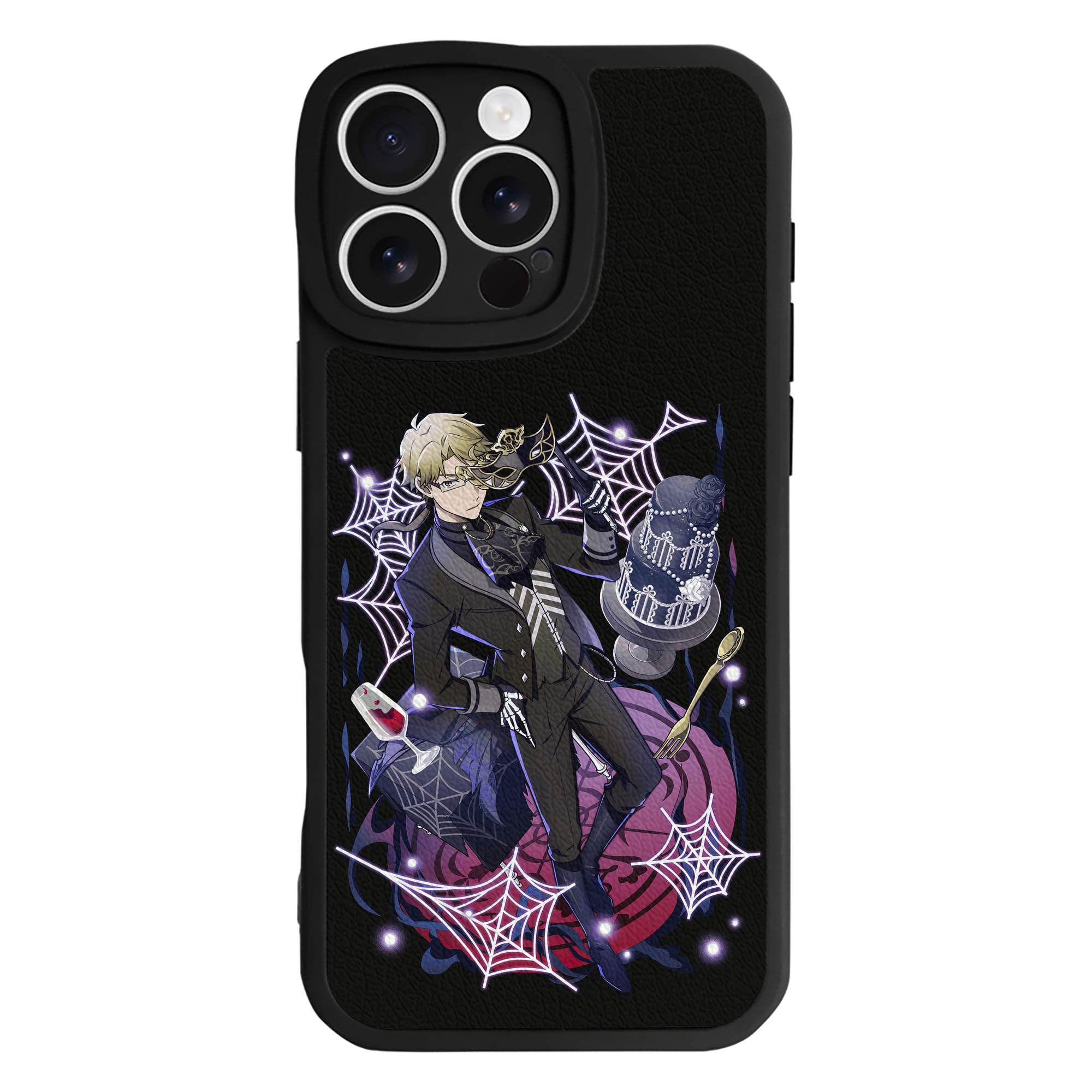 （画像用） 文豪ストレイドッグス Bungo Stray Dogs 【iPhone 16シリーズ対応】シリコンスマホケース（レザー調） 材質：シリコン